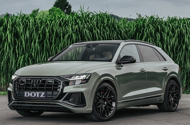 Audi Q8 z 22-calowymi felga DOTZ Longbeach