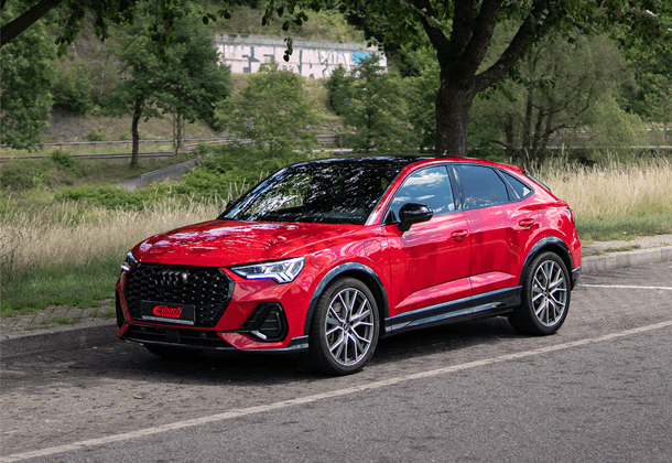 Audi Q3 Sportback mit Eibach Tieferlegungsfedern