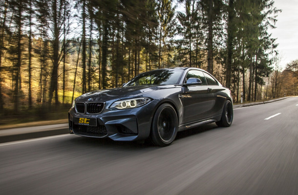 BMW M2 z Zawieszenie gwintowane ST XTA plus 3 