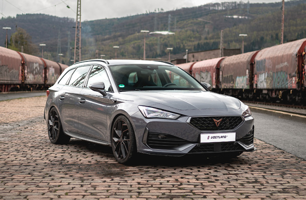 Cupra Leon ST z Sprężyny obniżające Vogtland